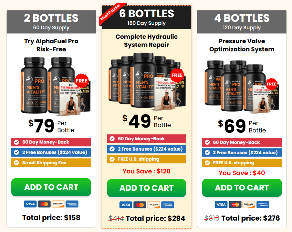 alpha fuel pro price